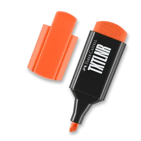Zvýrazňovač Faber-Castell Short TXTLNR oranžový